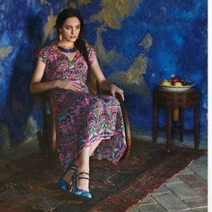 Vanessa Virginia Mural Dress size 8